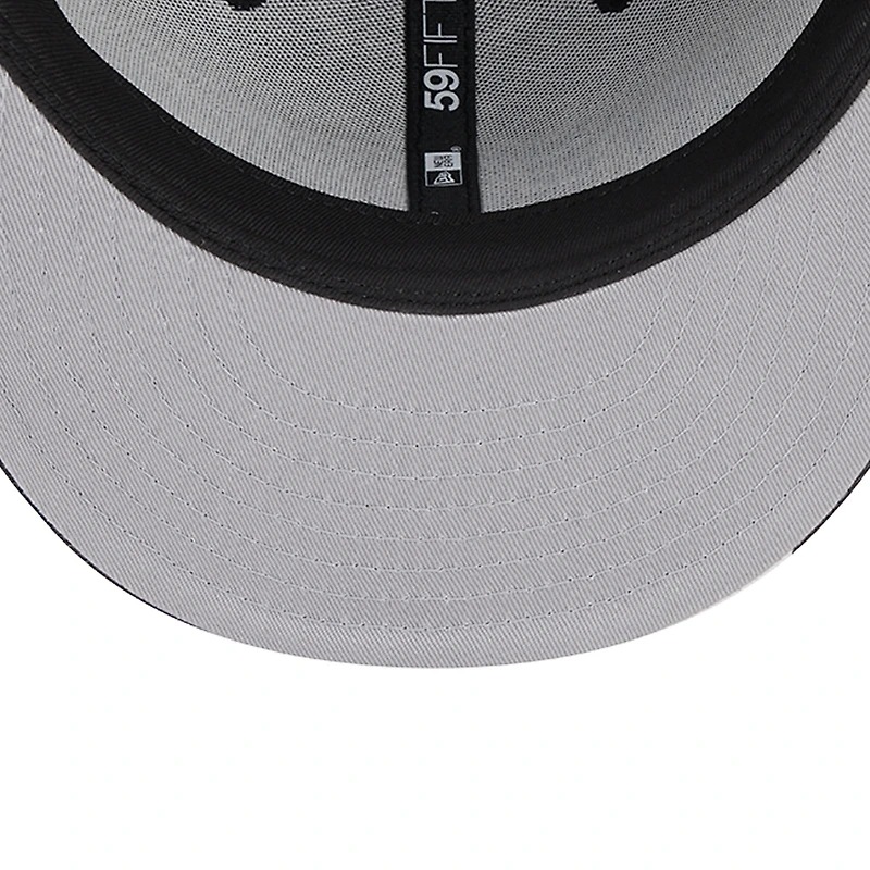 Men's New Era Black Toronto Blue Jays Metallic Camo 59FIFTY Fitted Hat