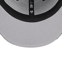 Men's New Era Black Toronto Blue Jays Metallic Camo 59FIFTY Fitted Hat