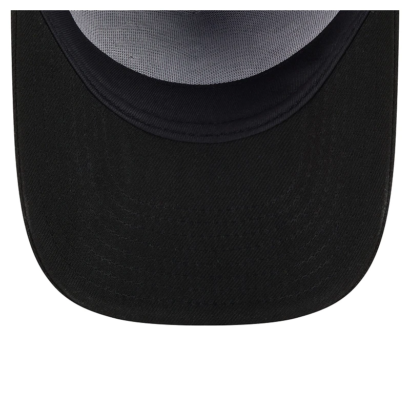 Casquette snapback New Era Motion A-Frame 9FIFTY noire pour homme, Blue Jays de Toronto