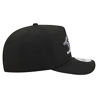 Men's New Era  Black Toronto Blue Jays Motion A-Frame 9FIFTY Snapback Hat