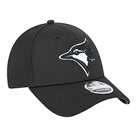 Casquette ajustable Pivot 9FORTY Toronto Blue Jays noire New Era pour homme