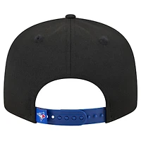 Men's New Era Black Toronto Blue Jays Splatter 9FIFTY Snapback Hat
