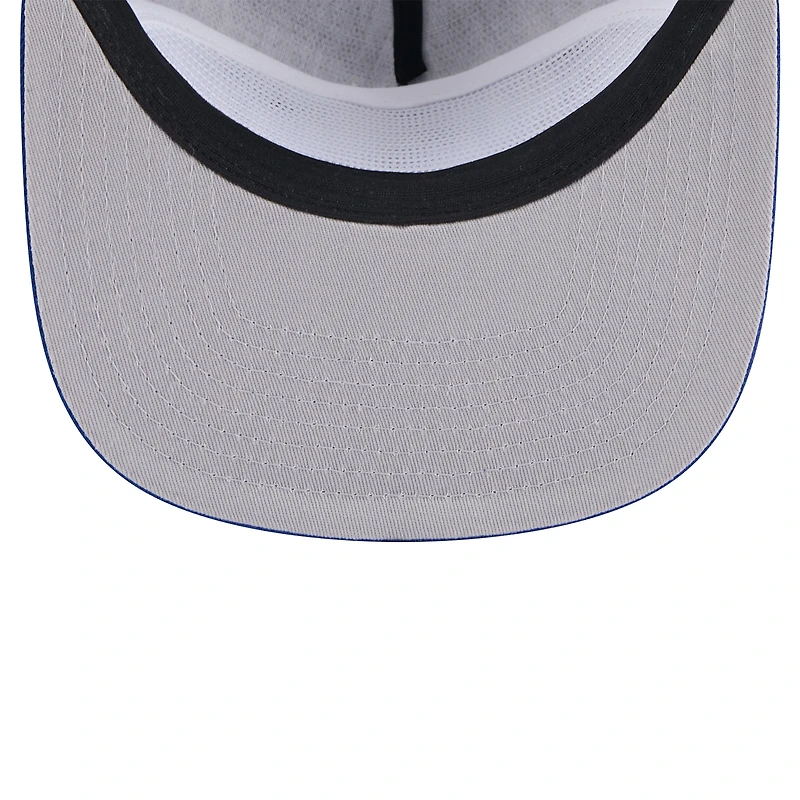 Casquette de golfeur Throwback Meshback des Blue Jays de Toronto New Era noir/royal pour hommes