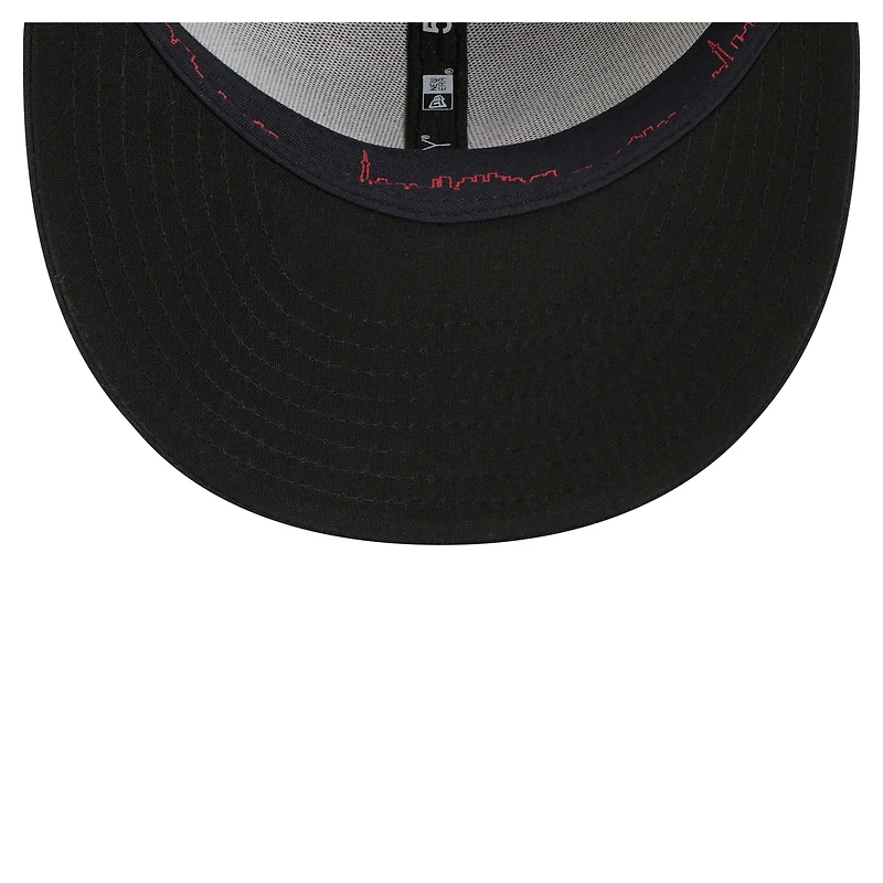 Men's New Era Blue Toronto Jays 50th Season Patch City Connect Low Profile 59FIFTY Fitted Hat