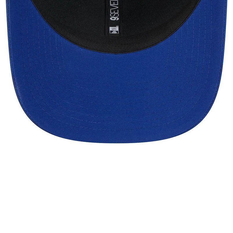 Casquette extensible à bouton-pression New Era pour hommes des Blue Jays de Toronto Adventure Camo 9SEVENTY Trucker