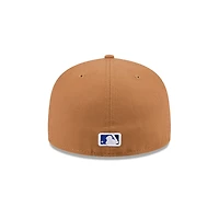 Casquette ajustée 59FIFTY marron des Blue Jays de Toronto New Era pour hommes