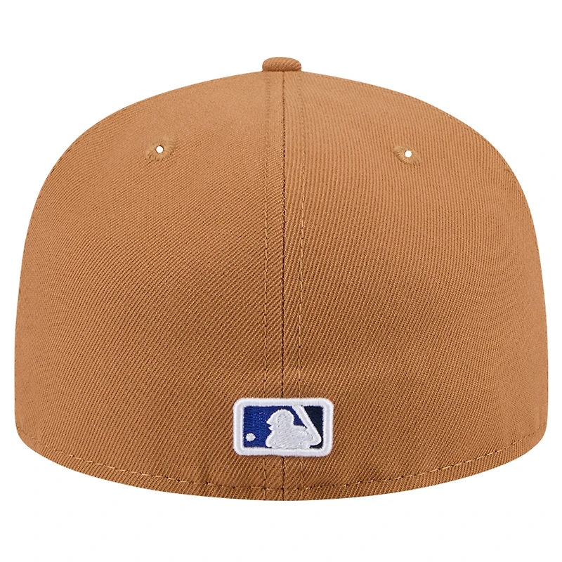 Casquette ajustée 59FIFTY marron des Blue Jays de Toronto New Era pour hommes