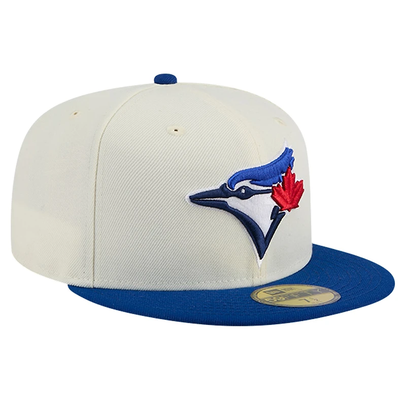 Casquette ajustée Chrome 59FIFTY Toronto Blue Jays de New Era pour homme