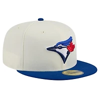 Casquette ajustée Chrome 59FIFTY Toronto Blue Jays de New Era pour homme