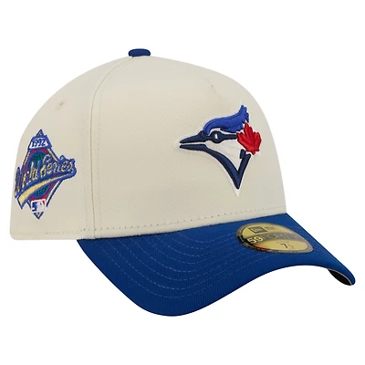 Casquette ajustée New Era crème Toronto Blue Jays 59FORTY pour homme