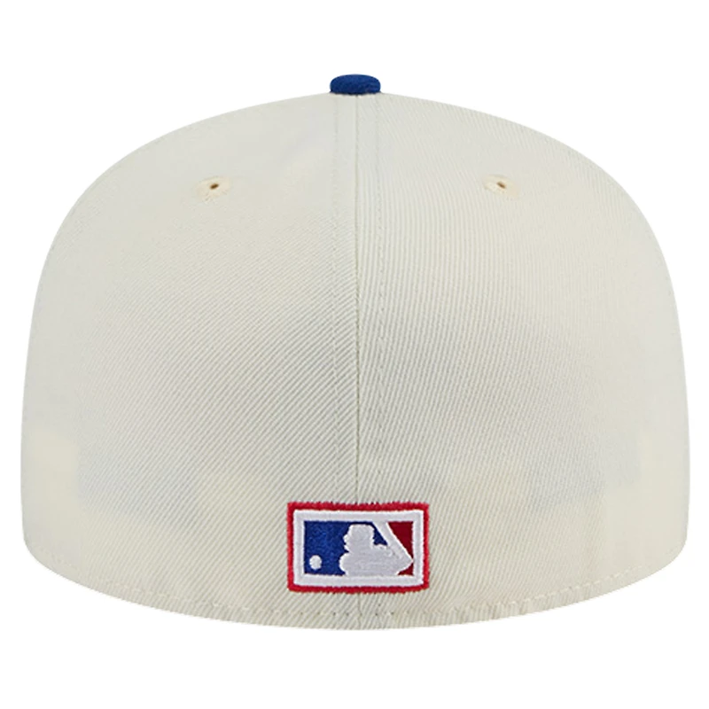 Casquette ajustée 59FIFTY chromée de la collection Cooperstown des Blue Jays Toronto New Era pour hommes