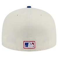 Casquette ajustée 59FIFTY chromée de la collection Cooperstown des Blue Jays Toronto New Era pour hommes