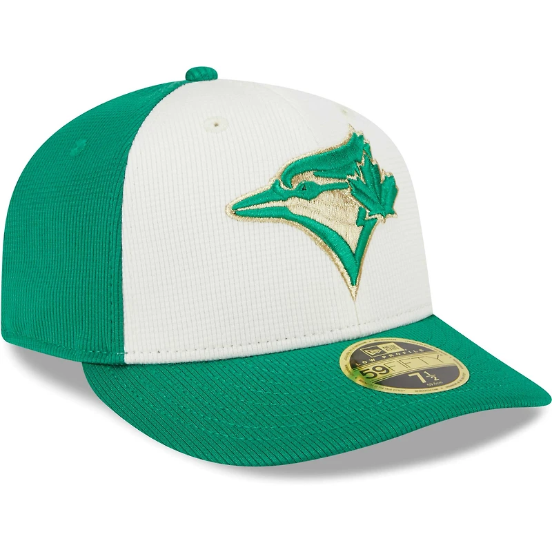 Casquette ajustée 59FIFTY verte des Blue Jays de Toronto pour la Saint-Patrick New Era hommes