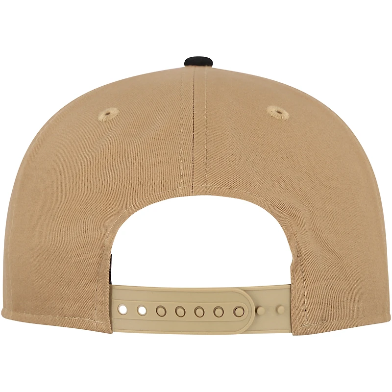 Men's New Era Khaki/Black Toronto Blue Jays Golfer Snapback Hat