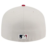 Men's New Era Khaki/Red Toronto Blue Jays 2024 MLB Canada Day 59FIFTY Fitted Hat
