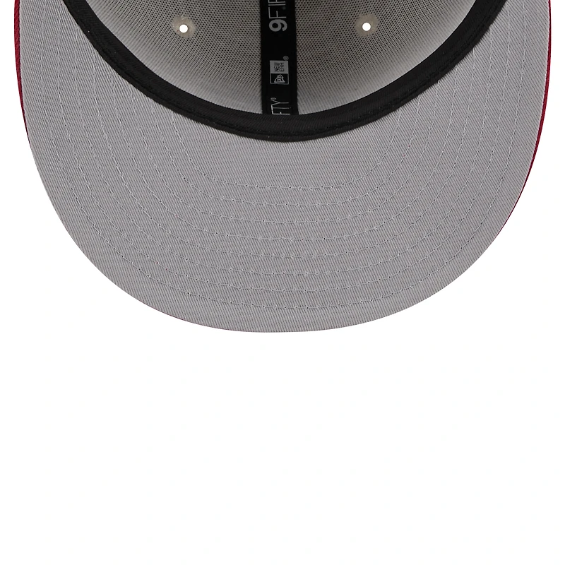 Casquette ajustée 9FIFTY pour la fête du Canada de la MLB 2024 des Blue Jays de Toronto New Era kaki/rouge pour hommes