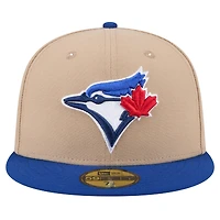 Casquette ajustée 59FIFTY Toronto Blue Jays de New Era pour homme en kaki