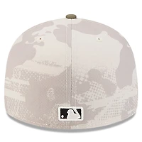 Men's New Era  Light Beige/Olive Toronto Blue Jays 2025 Armed Forces Day 59FIFTY Fitted Hat
