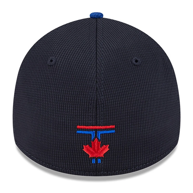Men's New Era Navy/ Toronto Blue Jays City Connect Batting Practice 39THIRTY Flex Hat