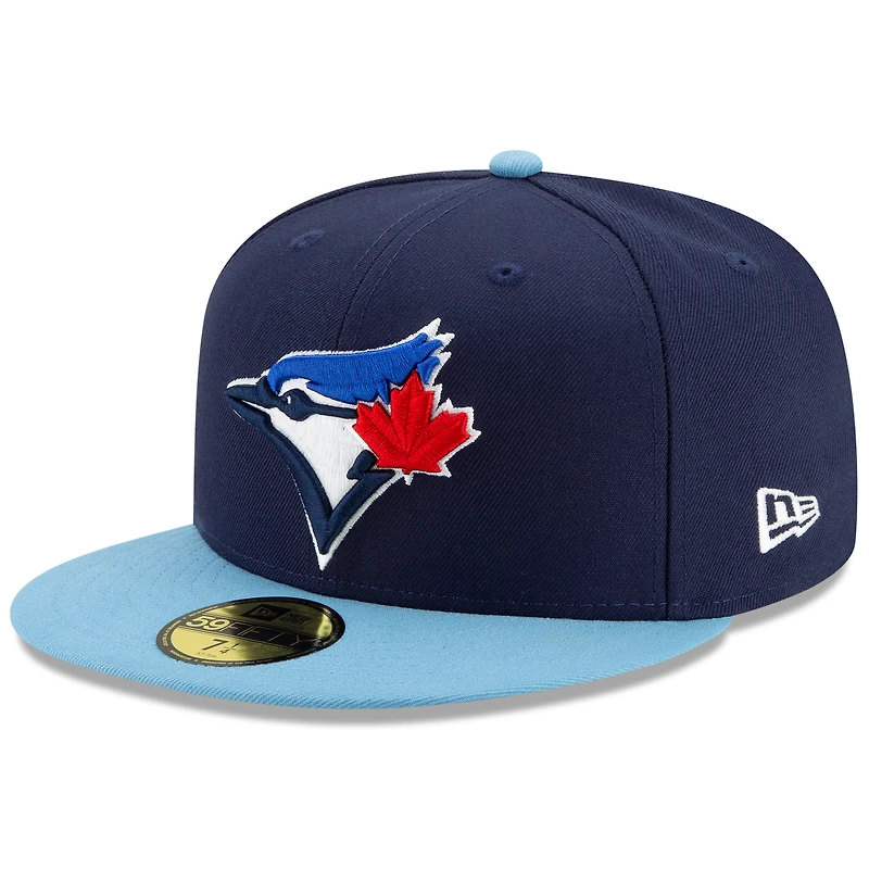 Men's New Era Navy/Powder Blue Toronto Jays 2025 World Series 59FIFTY Fitted Hat
