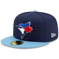 Men's New Era Navy/Powder Blue Toronto Jays 2025 World Series 59FIFTY Fitted Hat