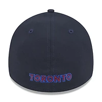 Men's New Era Navy Toronto Blue Jays 2024 City Connect 39THIRTY Flex Hat