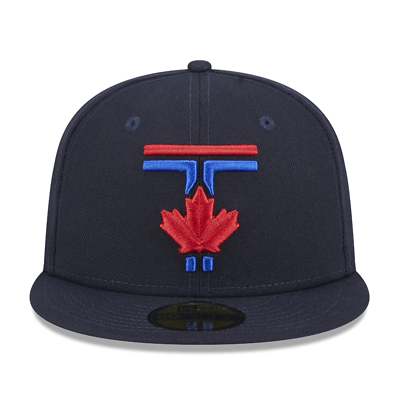 Men's New Era Navy Toronto Blue Jays 2024 City Connect 59FIFTY Fitted Hat