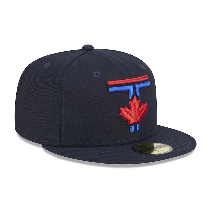 Men's New Era Navy Toronto Blue Jays 2024 City Connect 59FIFTY Fitted Hat