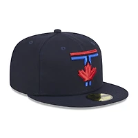 Men's New Era Navy Toronto Blue Jays 2024 City Connect 59FIFTY Fitted Hat