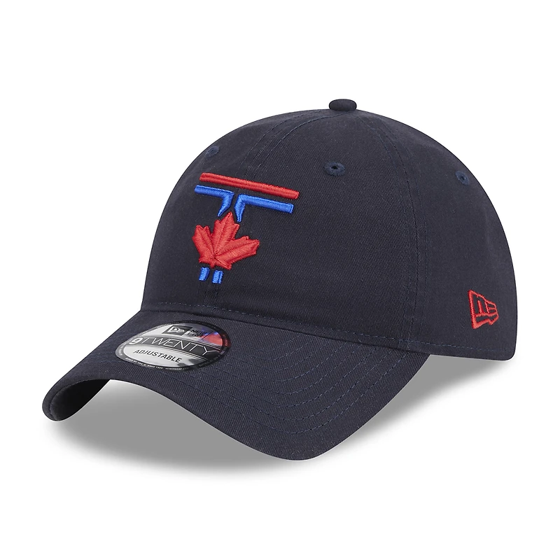 Casquette réglable bleu marine Toronto Blue Jays 2024 City Connect 9TWENTY New Era pour hommes