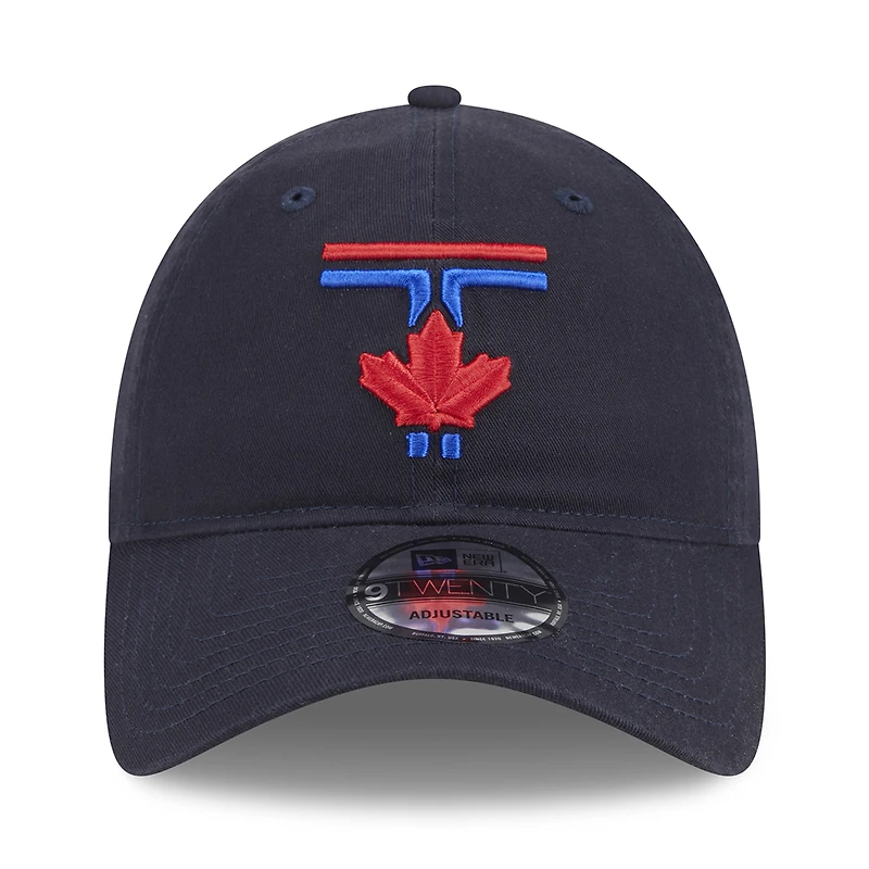 Casquette réglable bleu marine Toronto Blue Jays 2024 City Connect 9TWENTY New Era pour hommes