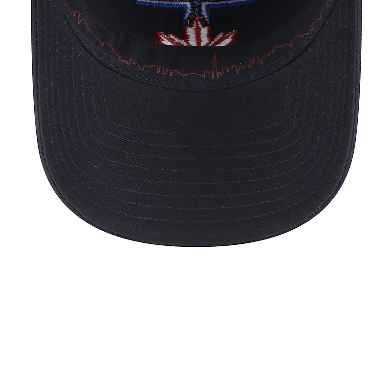 Casquette réglable bleu marine Toronto Blue Jays 2024 City Connect 9TWENTY New Era pour hommes