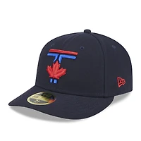 Men's New Era Navy Toronto Blue Jays 2024 City Connect Low Profile 59FIFTY Fitted Hat