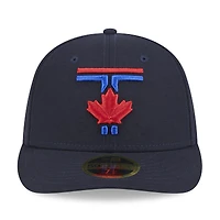 Men's New Era Navy Toronto Blue Jays 2024 City Connect Low Profile 59FIFTY Fitted Hat