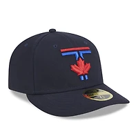 Casquette ajustée 59FIFTY à profil bas New Era pour hommes des Blue Jays de Toronto 2024 City Connect