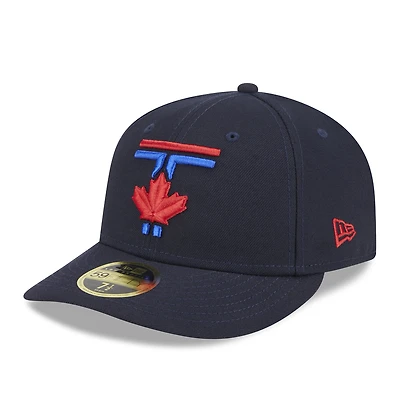 Men's New Era Navy Toronto Blue Jays 2024 City Connect Low Profile 59FIFTY Fitted Hat