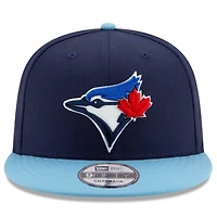 Men's New Era Navy Toronto Blue Jays 50th Season On-Field 9FIFTY Snapback Hat