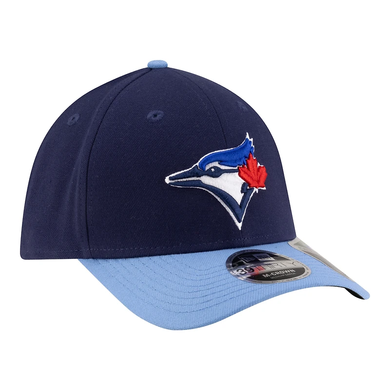 Men's New Era Navy Toronto Blue Jays Alternate Player Replica 39THIRTY M-Crown Flex Hat
