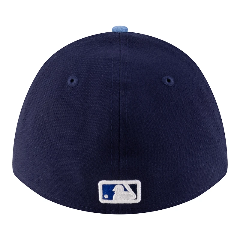 Casquette New Era bleu marine pour homme, réplique alternative des Blue Jays de Toronto, modèle 39THIRTY M-Crown Flex