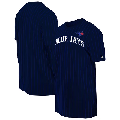T-shirt New Era bleu marine à dos en maille des Blue Jays de Toronto pour homme