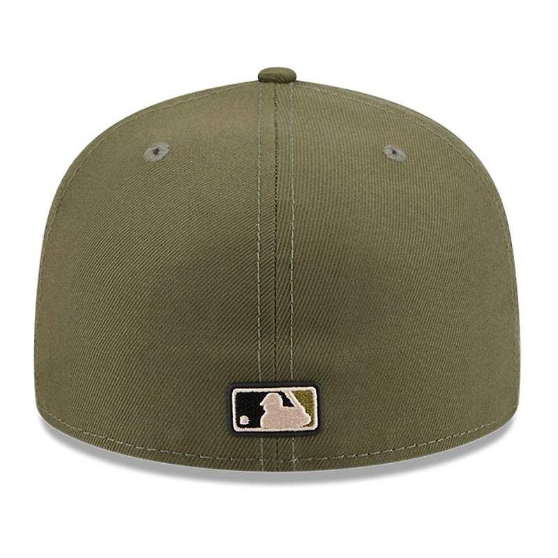 Men's New Era Olive Toronto Blue Jays 2026 Armed Forces Day 59FIFTY Fitted Hat