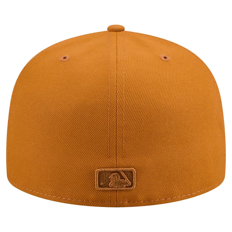 Casquette ajustée A-Frame 59FIFTY orange des Blue Jays de Toronto pour homme New Era