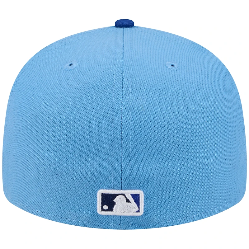 Men's New Era  Powder Blue/Royal Toronto Blue Jays 2026 Spring Training 59FIFTY Fitted Hat with Patch