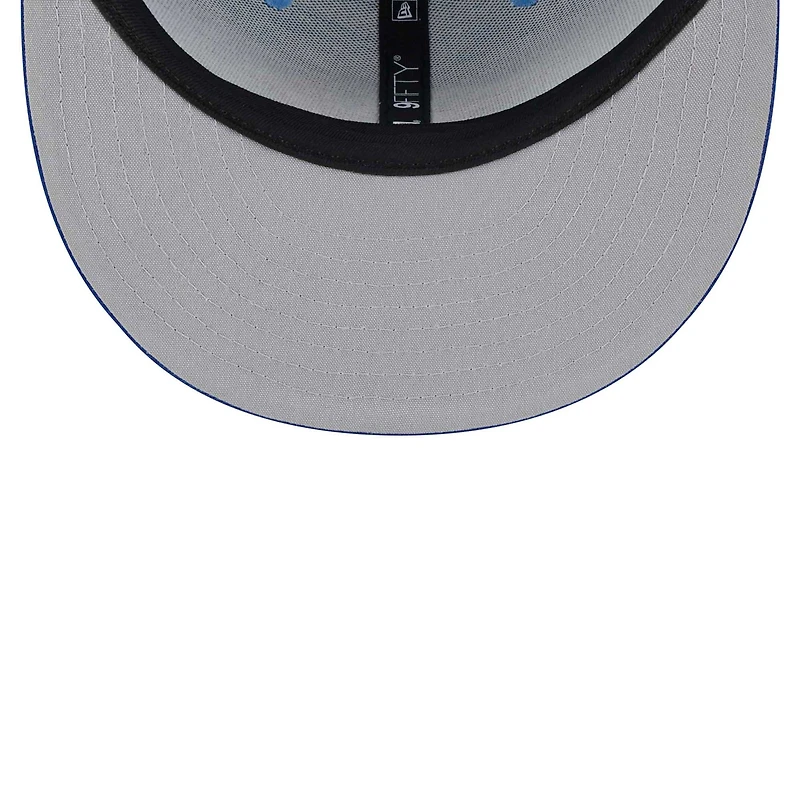 Men's New Era Powder Blue Toronto Blue Jays 2024 Batting Practice On-Field 9FIFTY Snapback Hat