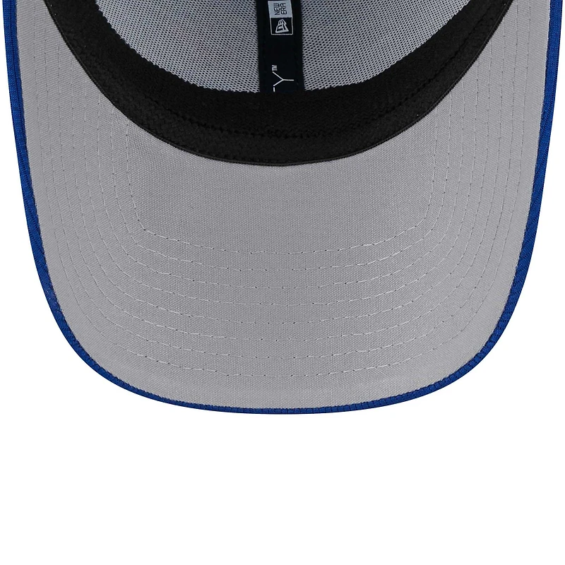 Casquette ajustable 9FORTY pour hommes, bleu poudre, Toronto Blue Jays 2024, entraînement au bâton sur le terrain, New Era