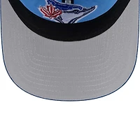 Men's New Era Powder Blue Toronto Blue Jays 2024 Batting Practice On-Field 9TWENTY Adjustable Hat