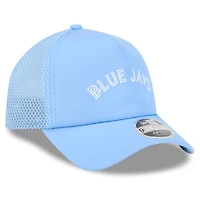 Casquette ajustable New Era Powder Blue Blue Jays de Toronto 2026 pour homme, modèle alternatif d'entraînement au bâton 9FORTY Apex