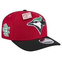 Men's New Era Red/Black Toronto Blue Jays 2024 Big League Chew Flavor Pack 9SEVENTY Adjustable Hat