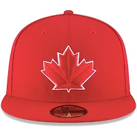 Men's New Era Red Toronto Blue Jays - Turn Back the Clock 59FIFTY Fitted Hat