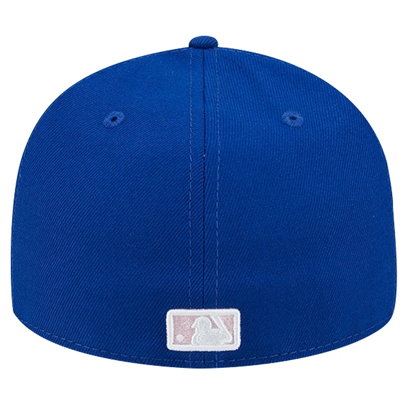 Casquette ajustée 59FIFTY à profil bas pour la fête des mères Royal Toronto Blue Jays 2024 New Era hommes